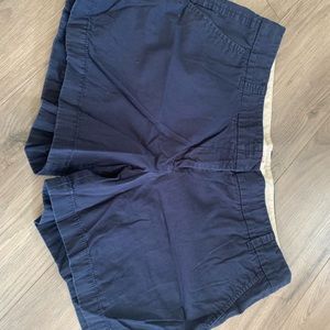 J. Crew chino shorts size 14 navy blue